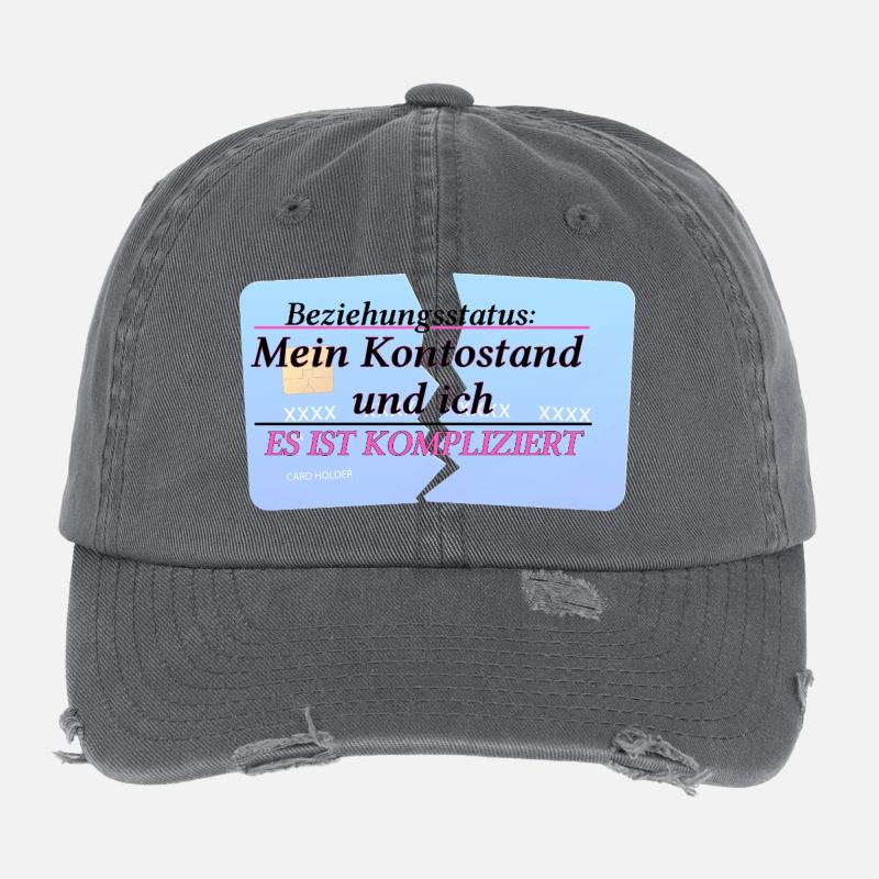 Solde de mon compte & moi – C’est compliqué Casquette vintage effet usé Flexfit