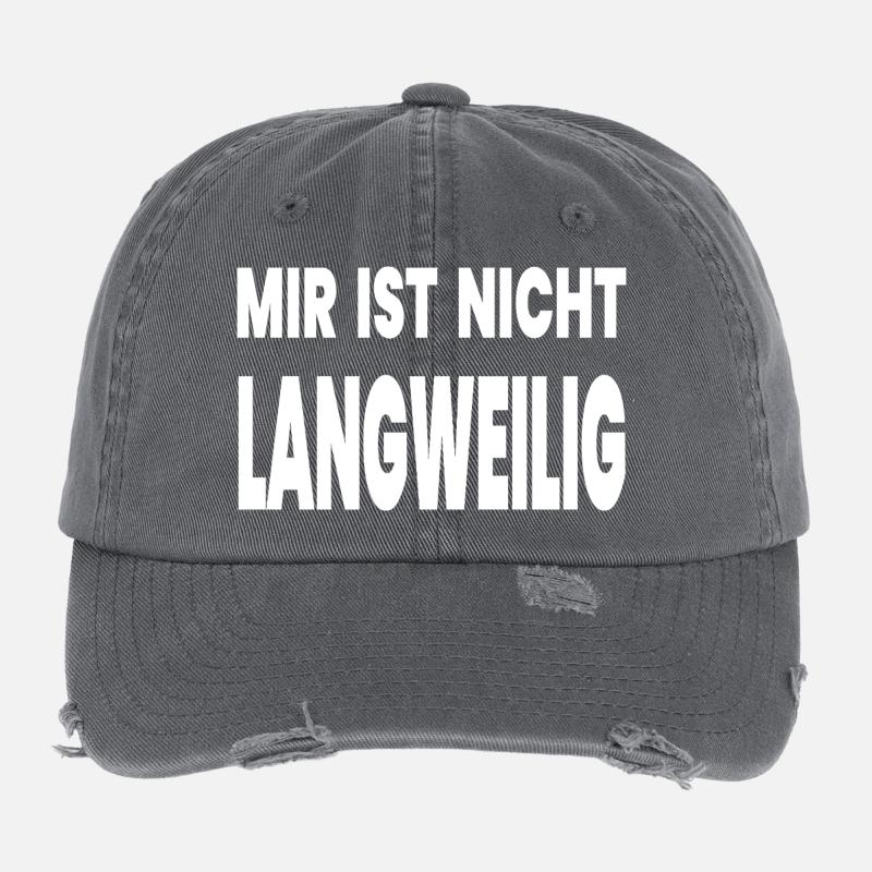 Langweilig Flexfit Vintage Destroyed Cap