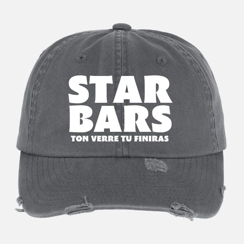 bar, barman, patron de bar Casquette vintage effet usé Flexfit