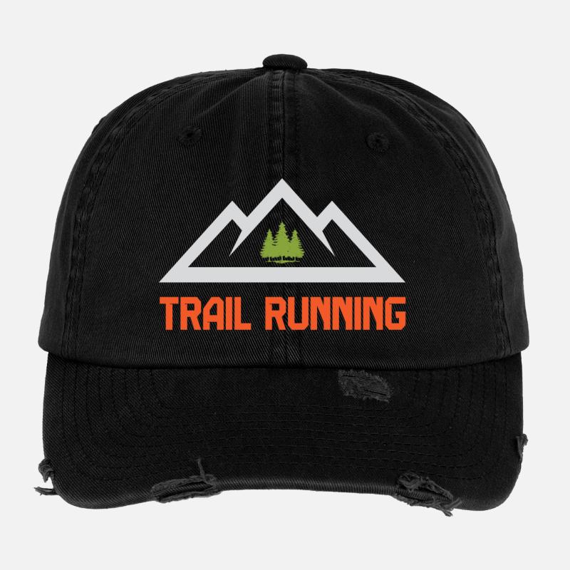 Trail Running Flexfit Vintage Destroyed Cap