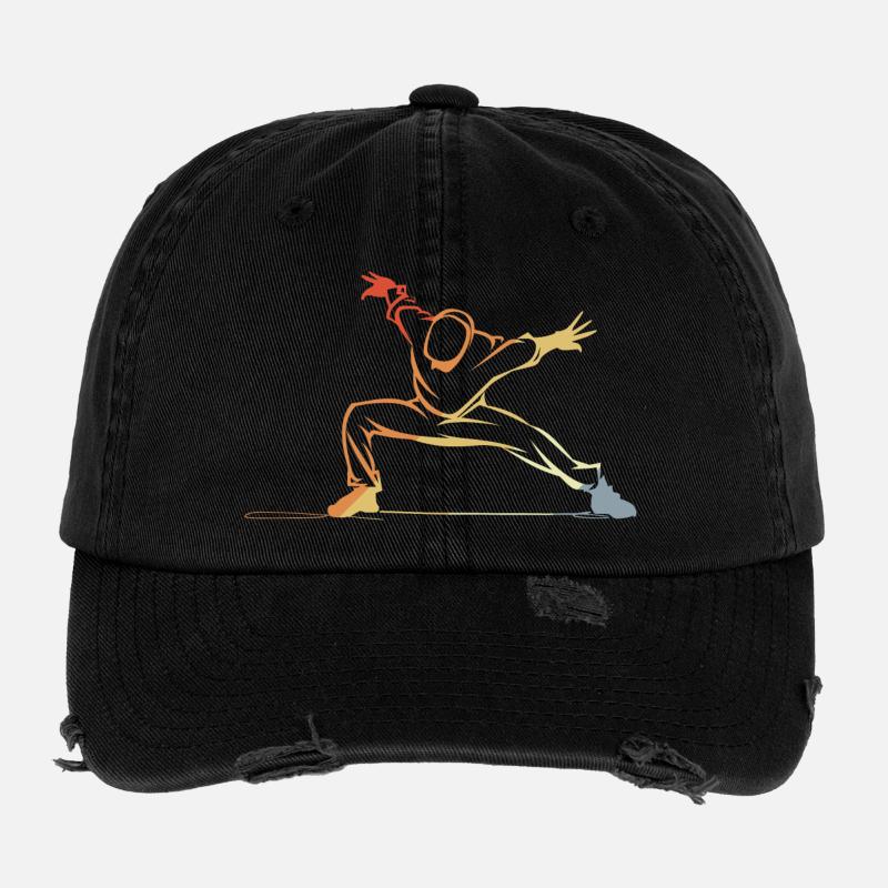 Croquis de B-Boy Casquette vintage effet usé Flexfit