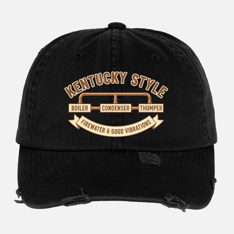 Kentucky Style Flexfit Vintage Destroyed Cap