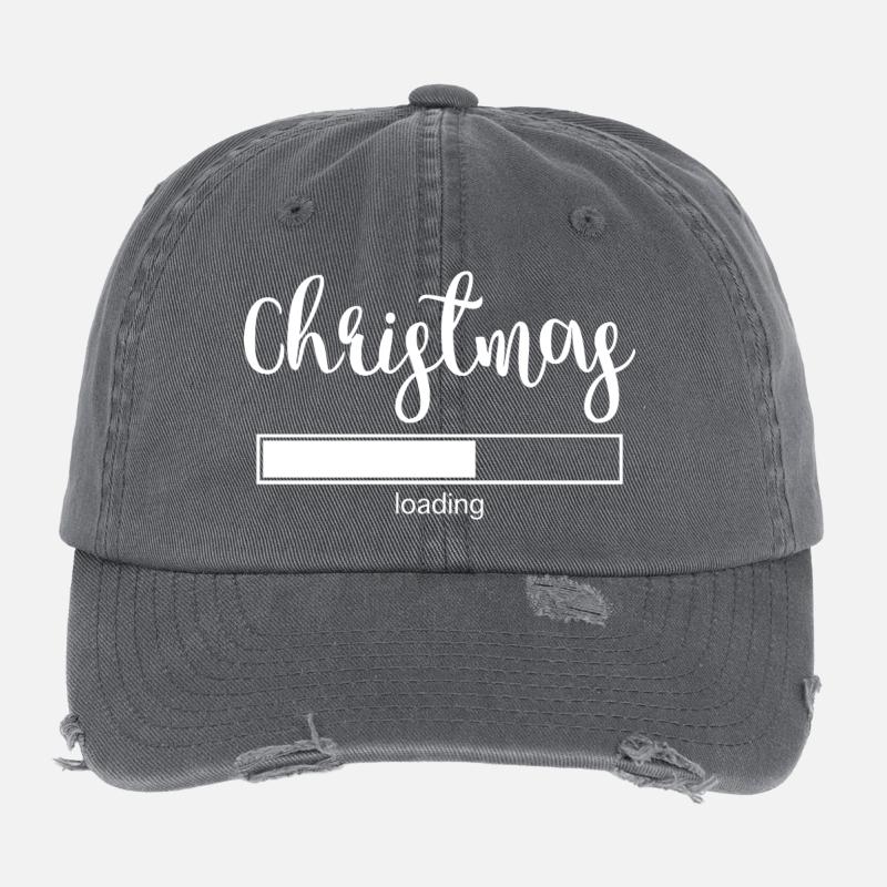 Christmas Loading Flexfit Vintage Destroyed Cap