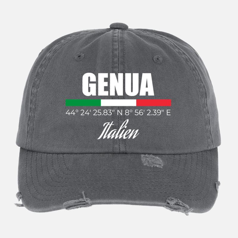 Gênes Casquette vintage effet usé Flexfit