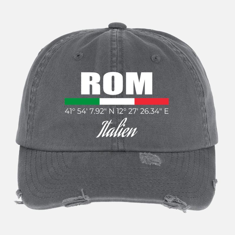 Rome Flexfit Vintage Destroyed Cap