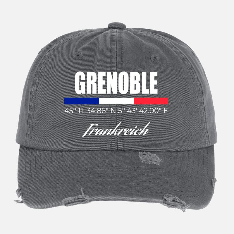 Grenoble Flexfit Vintage Destroyed Cap