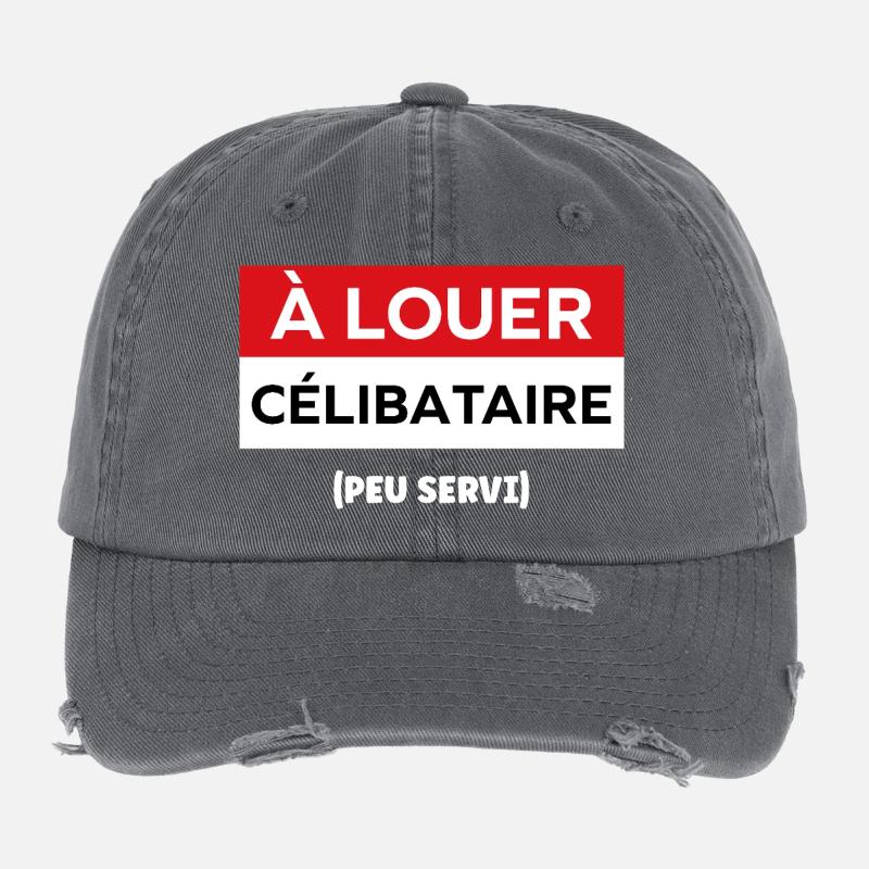 bachelor Flexfit Vintage Destroyed Cap