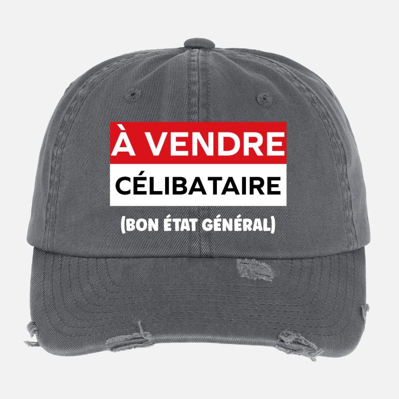 bachelor Flexfit Vintage Destroyed Cap