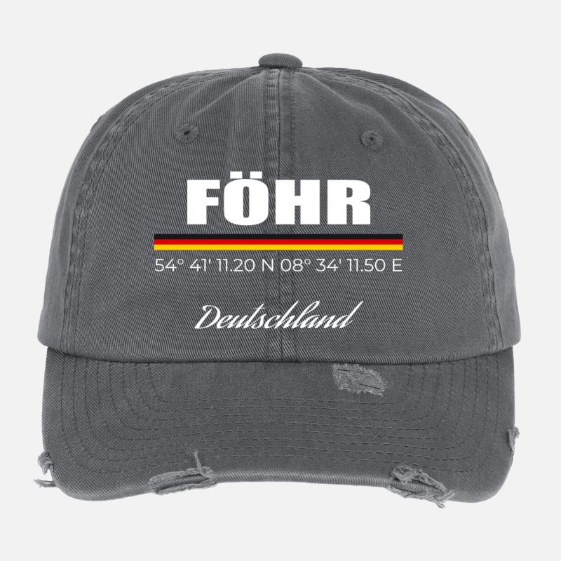 Föhr  Flexfit Vintage Destroyed Cap