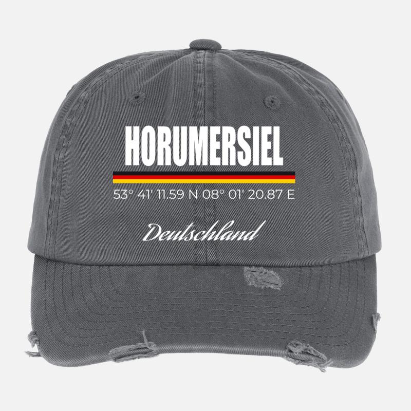 Horumersiel Flexfit Vintage Destroyed Cap
