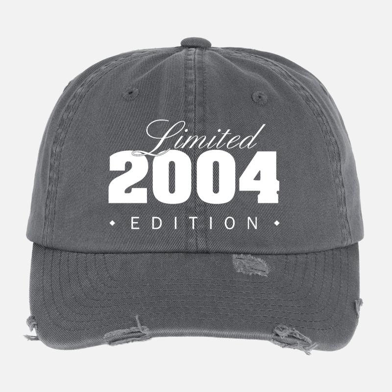 Édition limitée 2004 Casquette vintage effet usé Flexfit