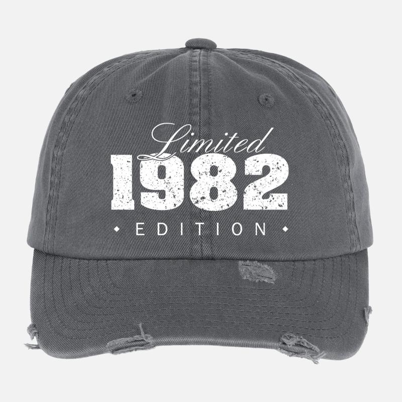 Limitierte 1982 Edition  Flexfit Vintage Destroyed Cap