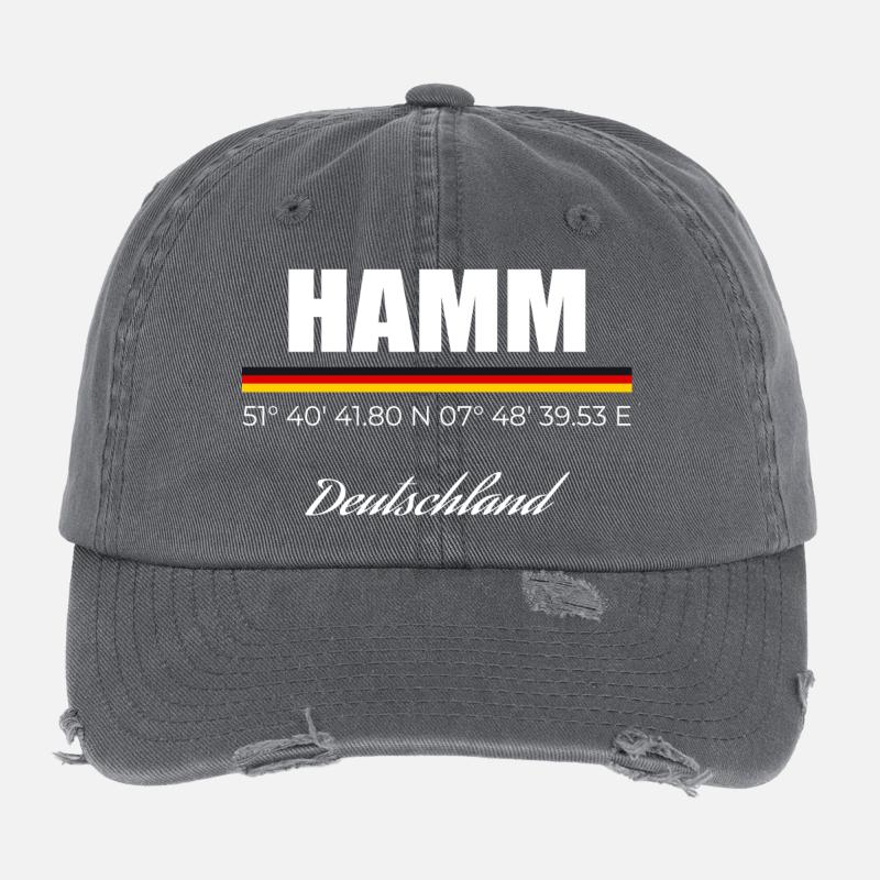 Hamm Flexfit Vintage Destroyed Cap