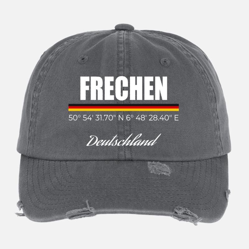 Frechen Flexfit Vintage Destroyed Cap