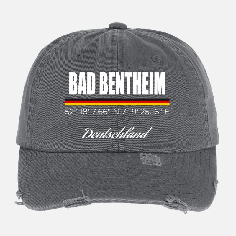Bad Bentheim Flexfit Vintage Destroyed Cap
