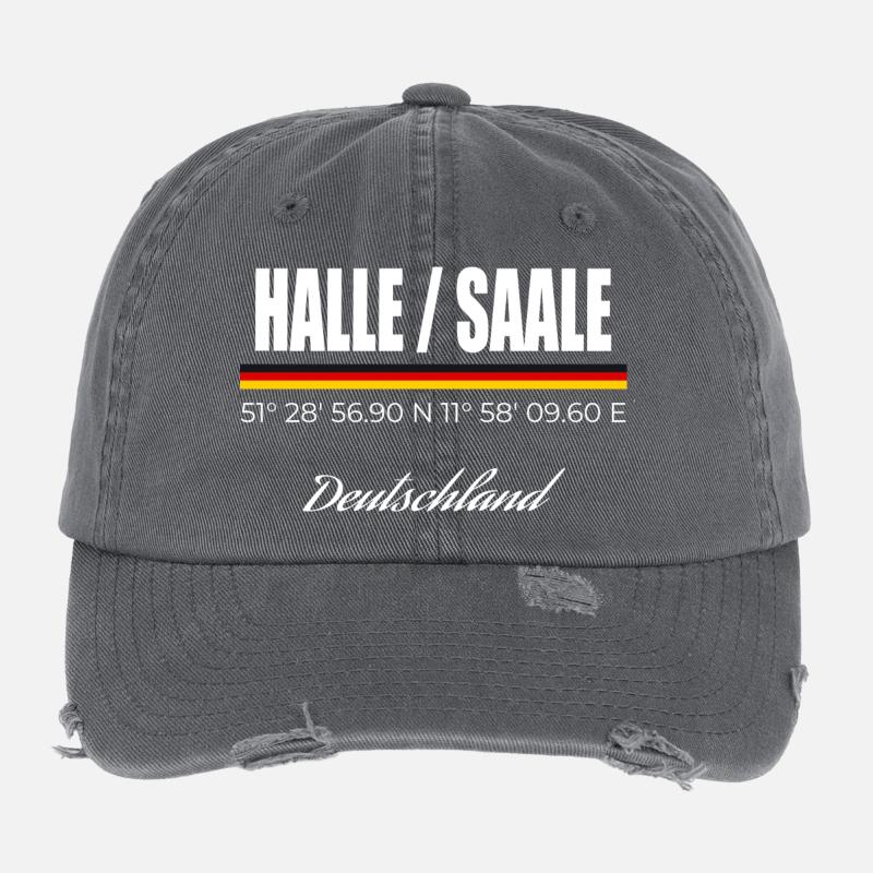 Halle / Saale Flexfit Vintage Destroyed Cap