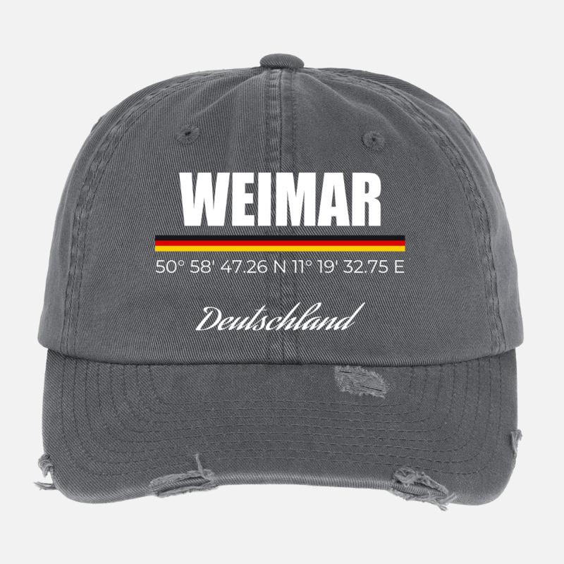 Weimar Flexfit Vintage Destroyed Cap