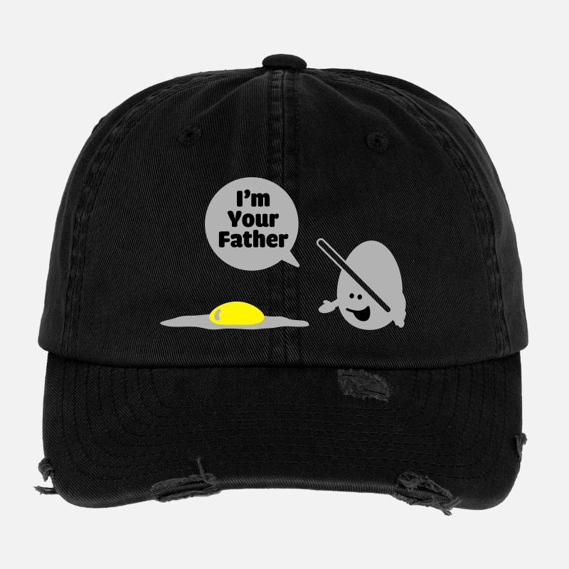 egg vader Casquette vintage effet usé Flexfit