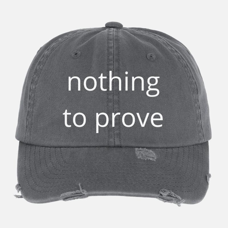 Rien à prouver Casquette vintage effet usé Flexfit