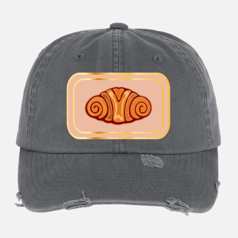FRANZBRÖTCHEN HAMBURGERIN DE HAMBOURG Casquette vintage effet usé Flexfit