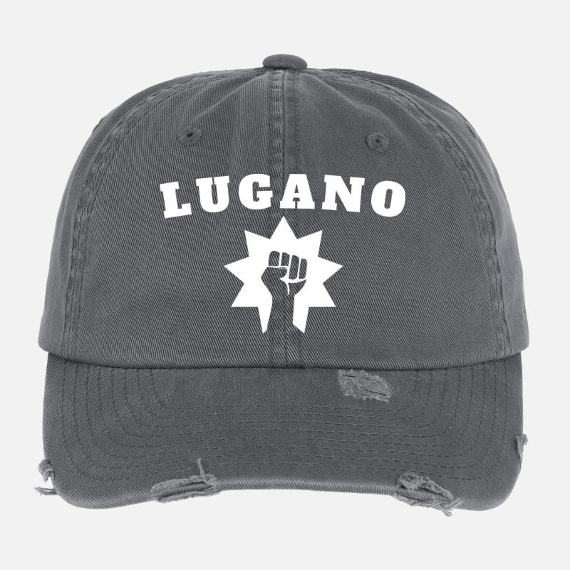 Lugano Flexfit Vintage Destroyed Cap