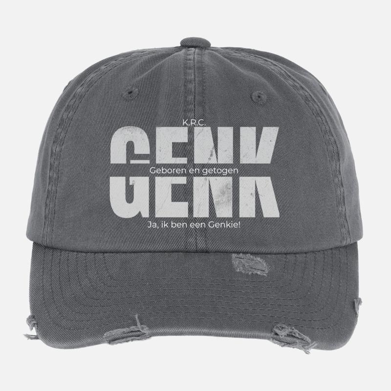 Born and raised Flexfit Vintage Destroyed Cap