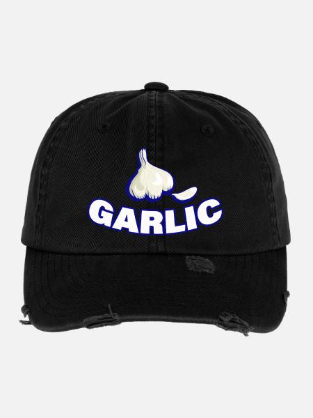 ail - Casquette vintage effet usé Flexfit - noir - Devant