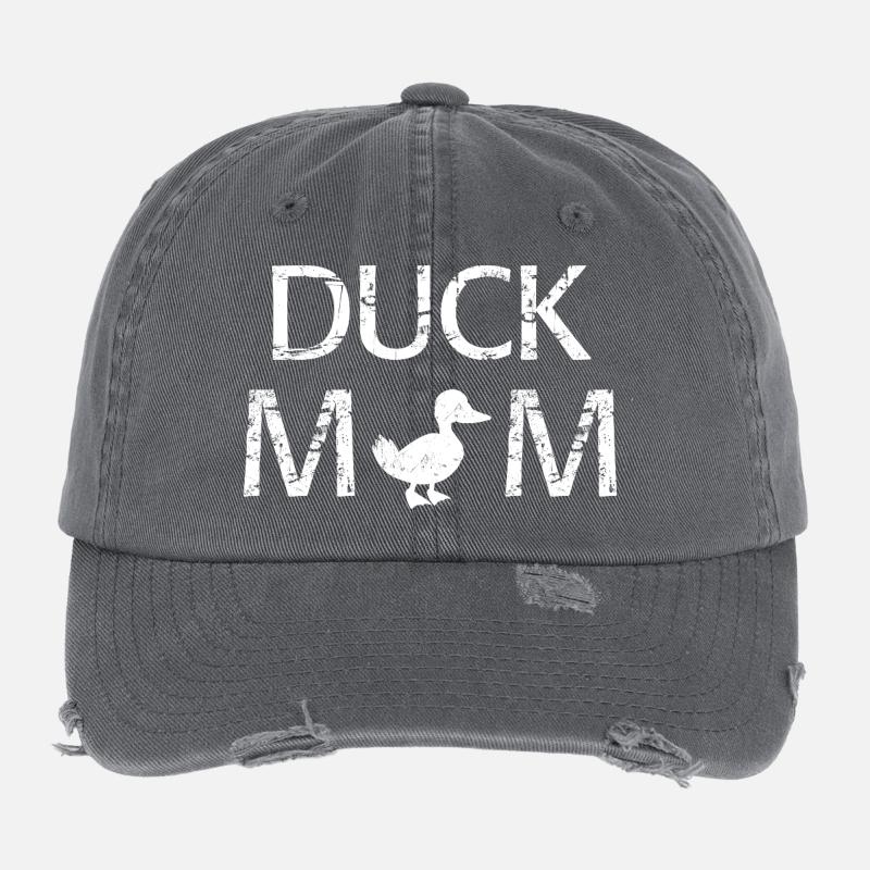 T-shirt cadeau de maman canard Casquette vintage effet usé Flexfit