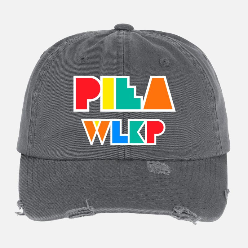 Saw Wlkp. Geometric Logo Flexfit Vintage Destroyed Cap