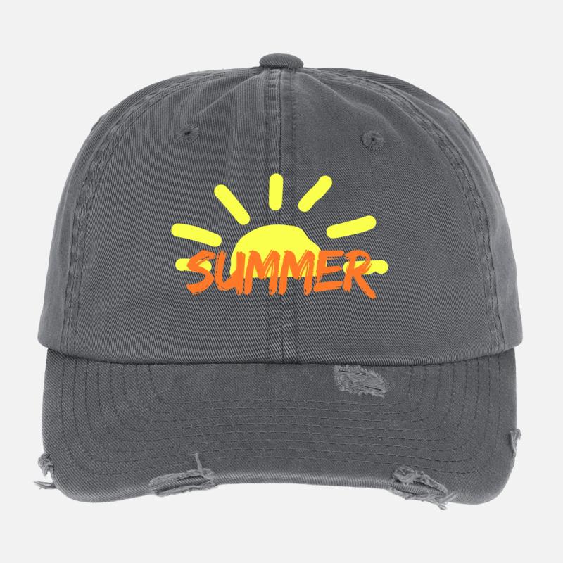 Summer Flexfit Vintage Destroyed Cap