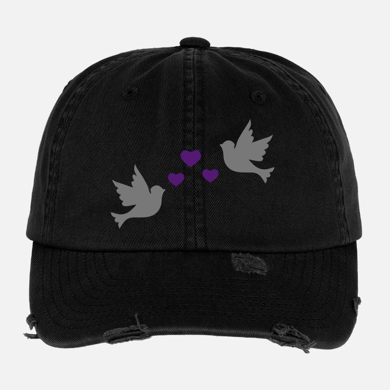 love Flexfit Vintage Destroyed Cap