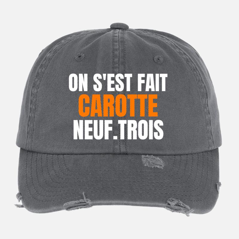 réforme des retraites, Macron, 49 3 Casquette vintage effet usé Flexfit