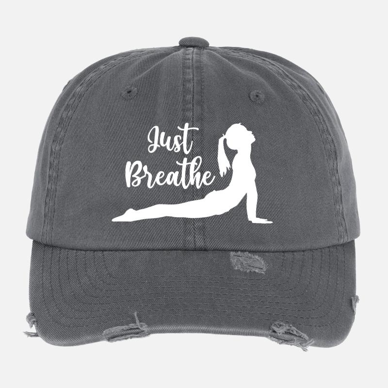Yoga Gift Idea - Namaste Flexfit Vintage Destroyed Cap