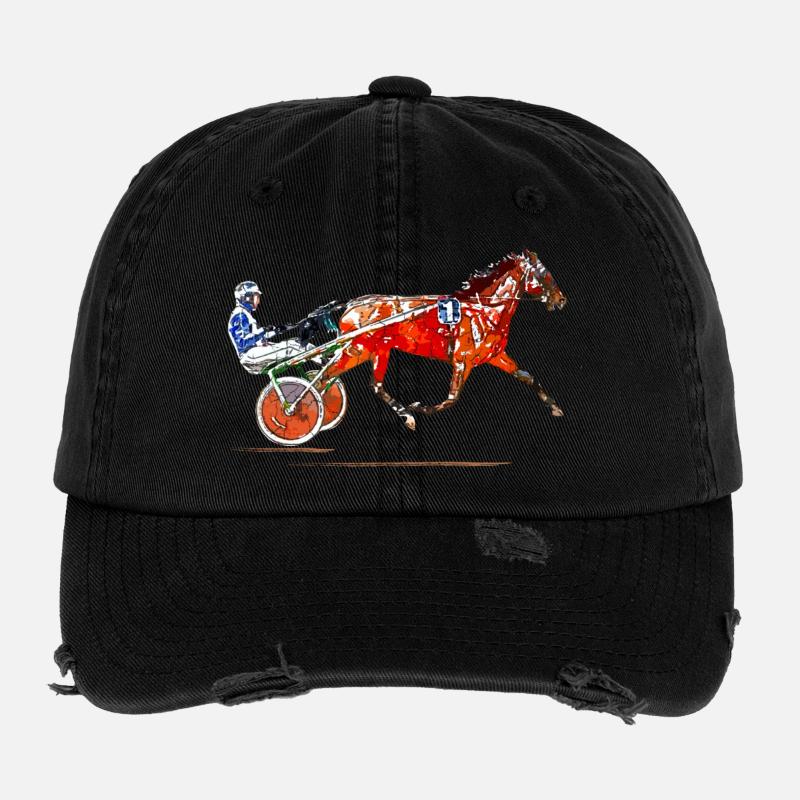Trot Casquette vintage effet usé Flexfit