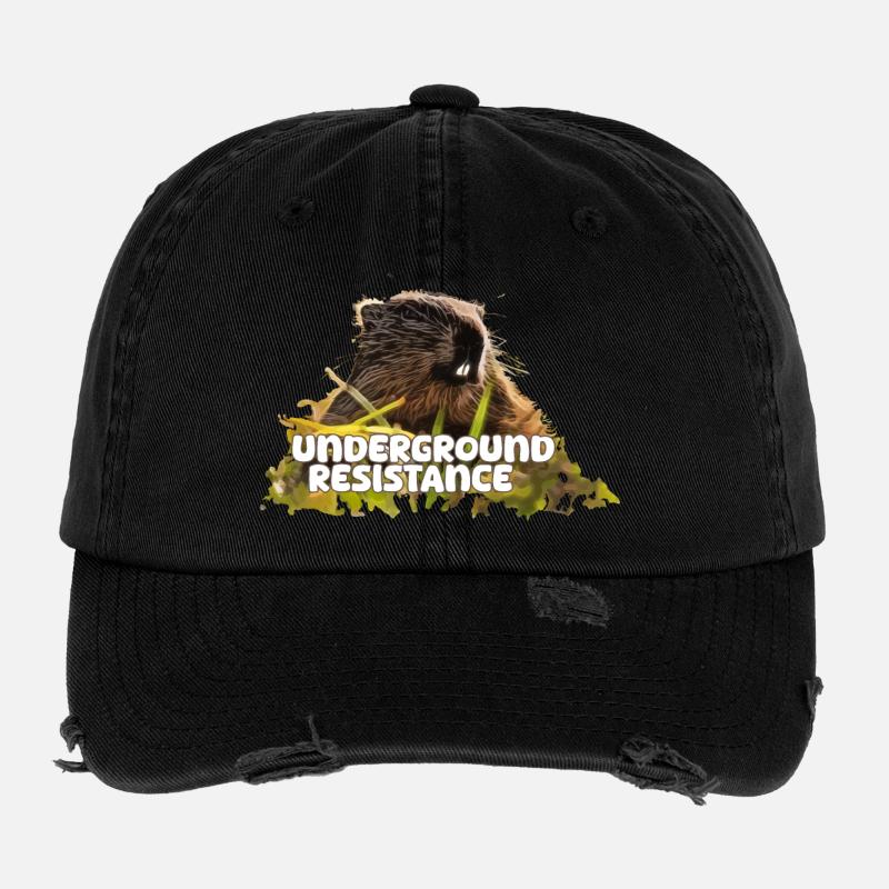 Marmot Underground Resistance 2024 Flexfit Vintage Destroyed Cap