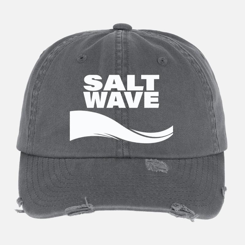SALT WAVE Flexfit Vintage Destroyed Cap