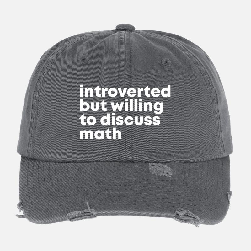 Math Flexfit Vintage Destroyed Cap