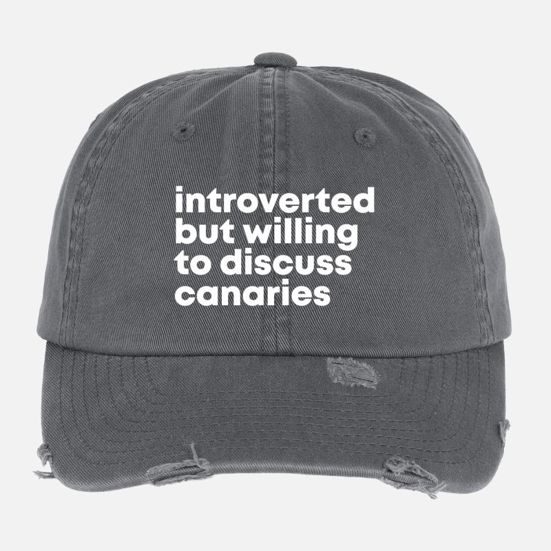 Kanarienvogel Flexfit Vintage Destroyed Cap