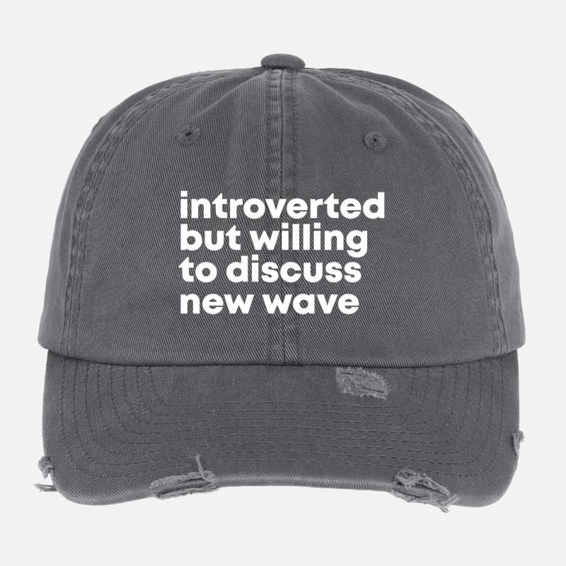 new wave Casquette vintage effet usé Flexfit