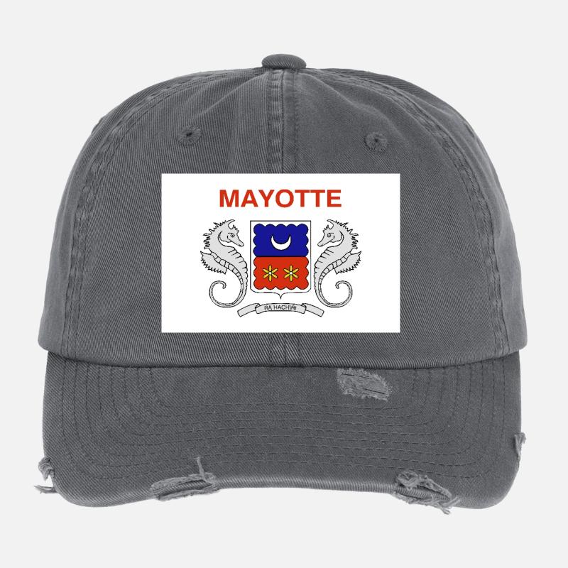 Mayotte Flexfit Vintage Destroyed Cap