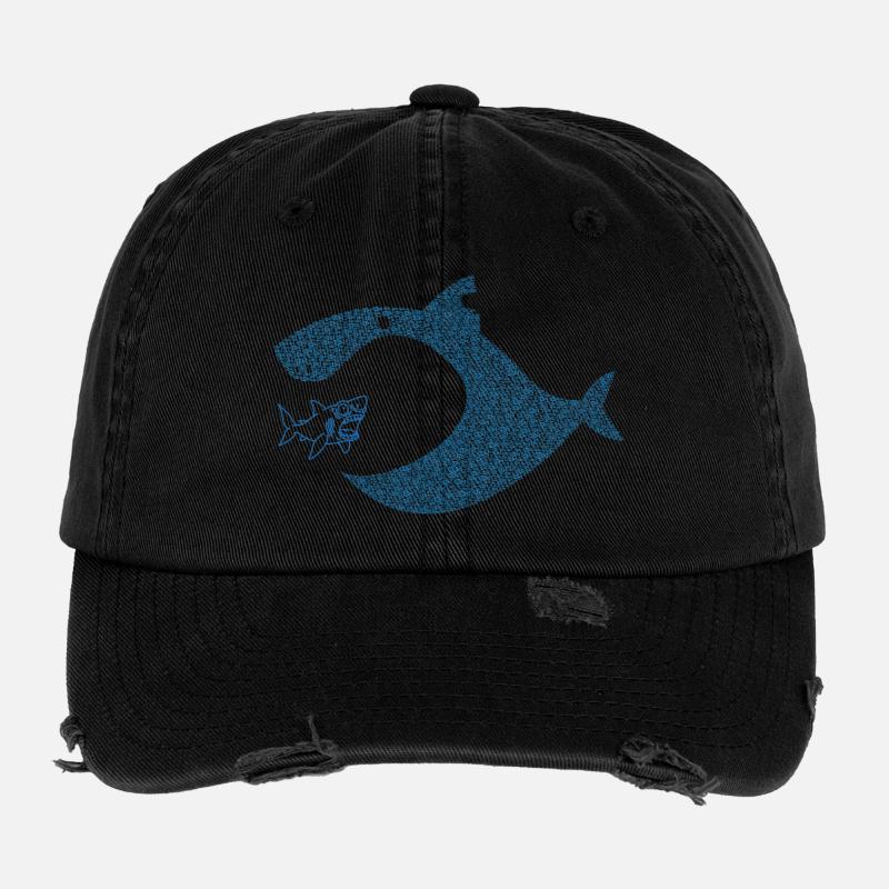 Pececitos Unidos S.I. Flexfit Vintage Destroyed Cap