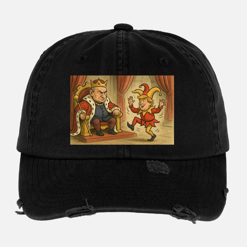 PoliticTody Casquette vintage effet usé Flexfit