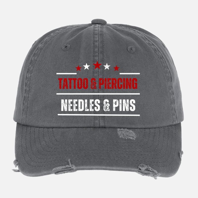 Aiguilles & Épingles Étoiles Casquette vintage effet usé Flexfit