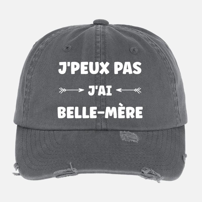 belle mère Casquette vintage effet usé Flexfit