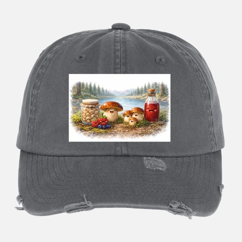 Dons du Grand Nord - Mors Casquette vintage effet usé Flexfit