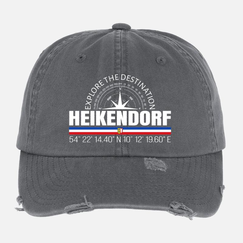 Heikendorf Flexfit Vintage Destroyed Cap
