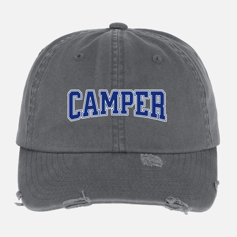 Camper Flexfit Vintage Destroyed Cap