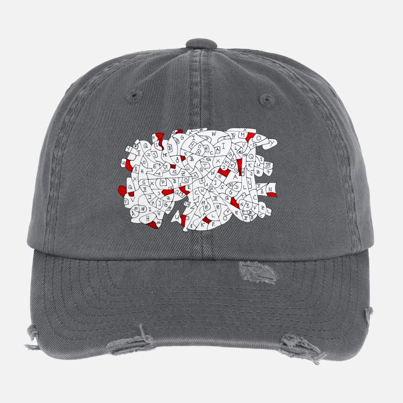 I Do It My Way Flexfit Vintage Destroyed Cap
