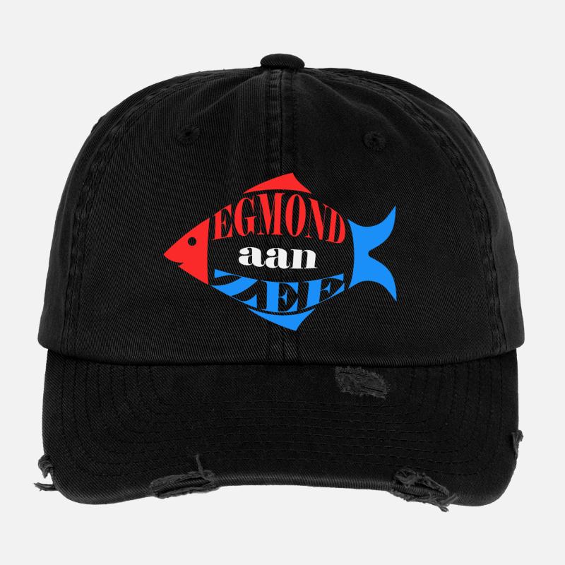 Egmond aan zee Flexfit Vintage Destroyed Cap