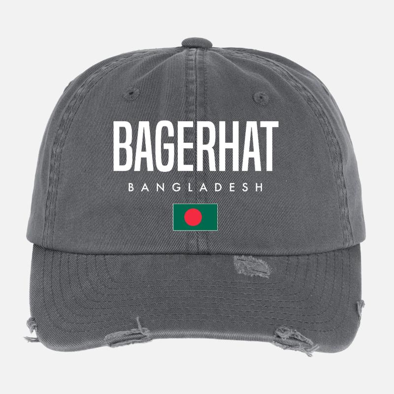 Bagerhat Bangladesch Flexfit Vintage Destroyed Cap